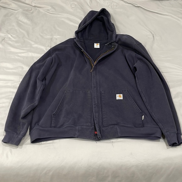 Carhartt Other - Dark Blue Carhartt Zip up Jacket